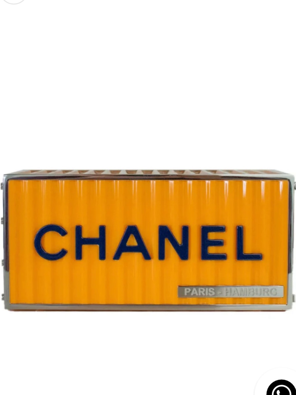 🧡ChaneI Orange 🍊 Shipping Container Bag 🚢 - Picture 4 of 7